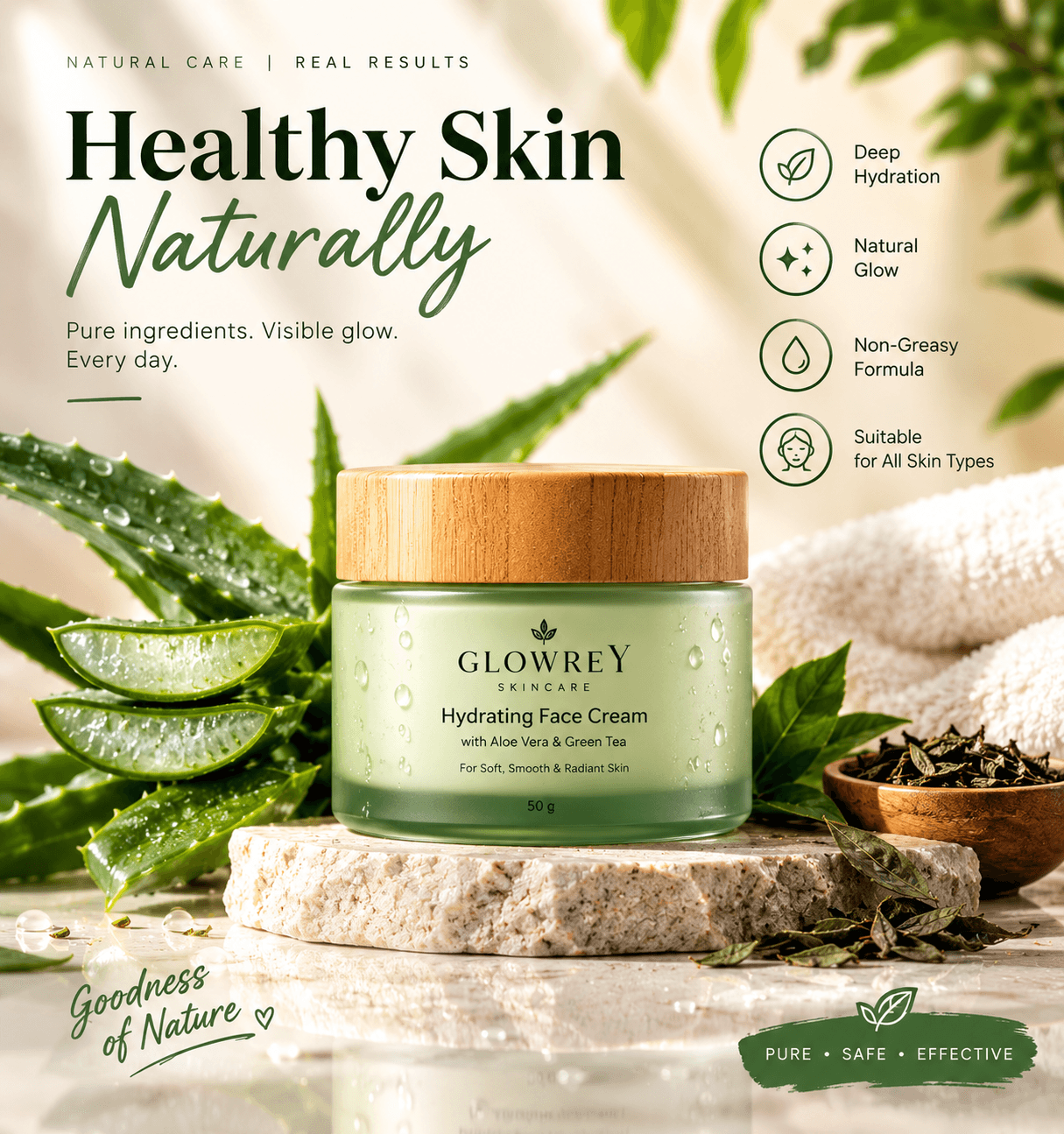 Premium Skincare Product Photography