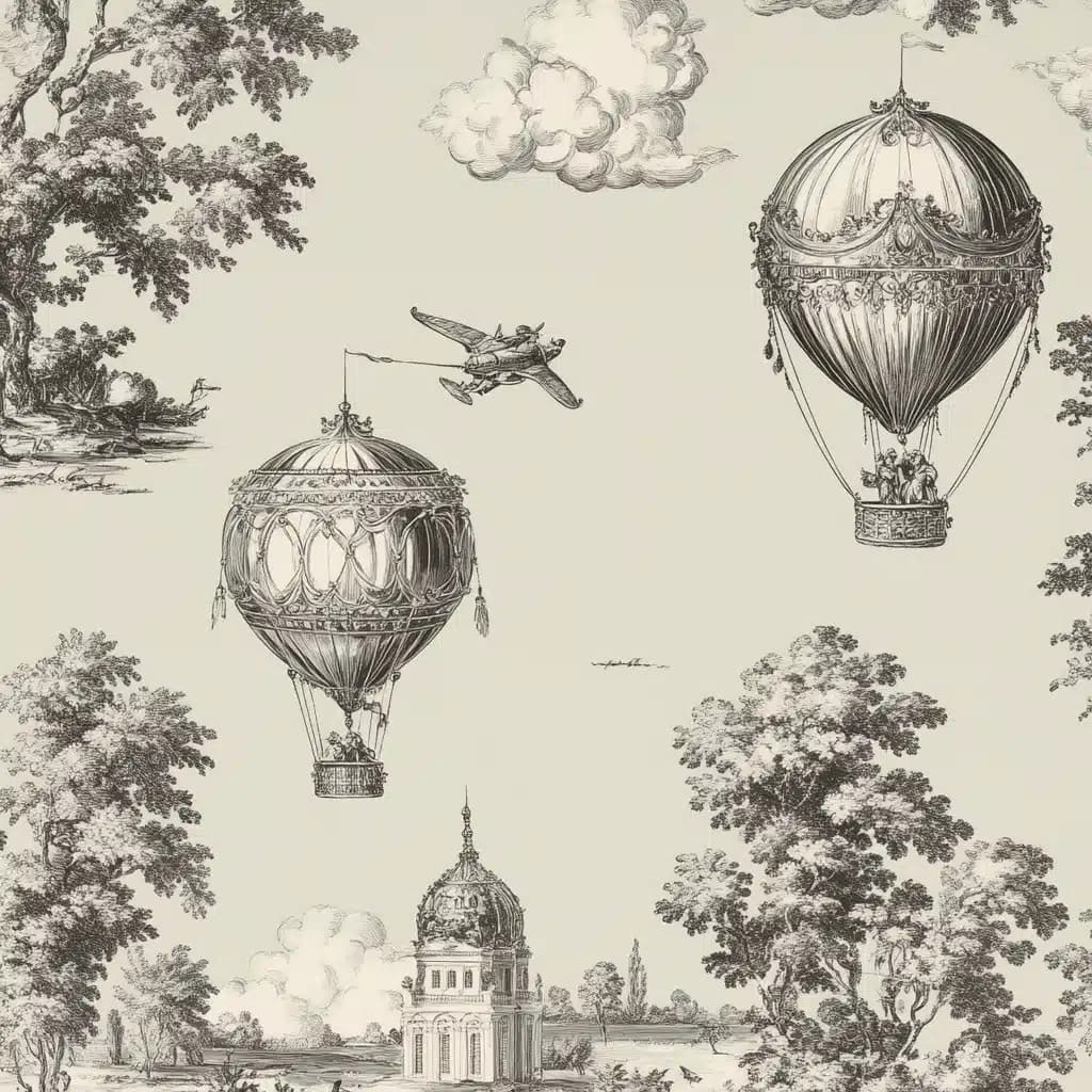 Monochromatic Hot Air Balloons