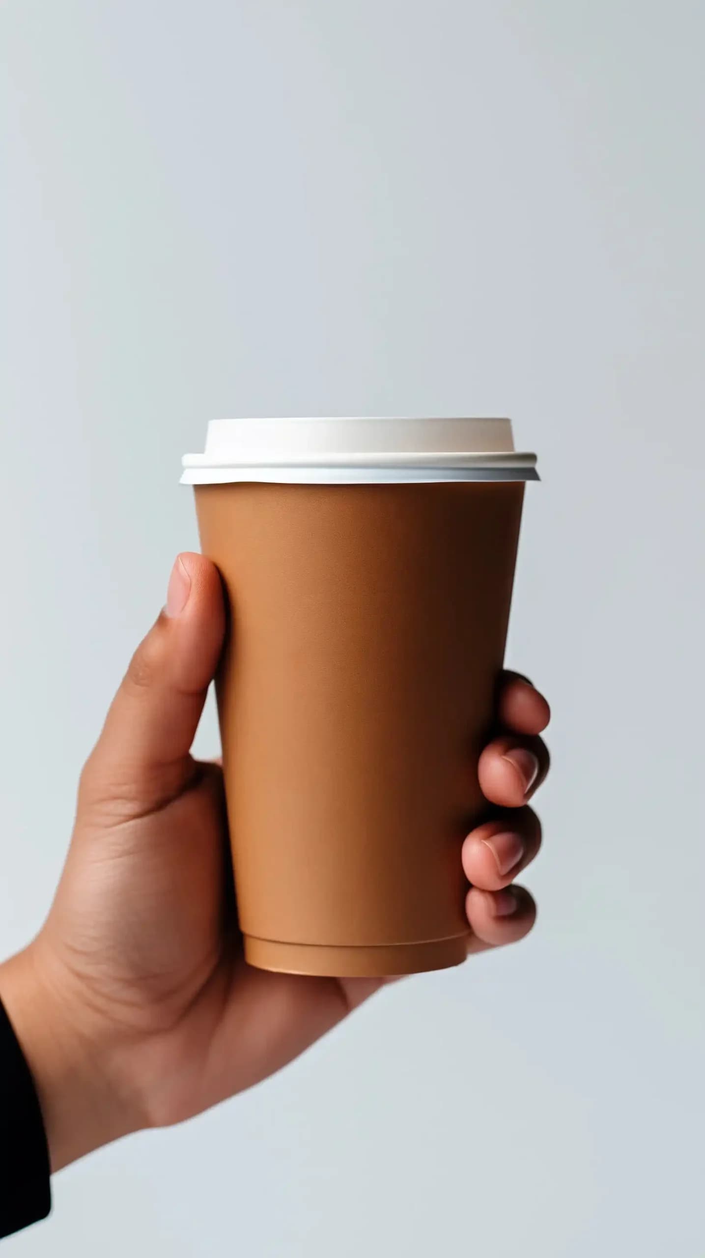 Stylized Hand with Coffee